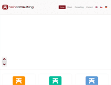 Tablet Screenshot of hein-consulting.com